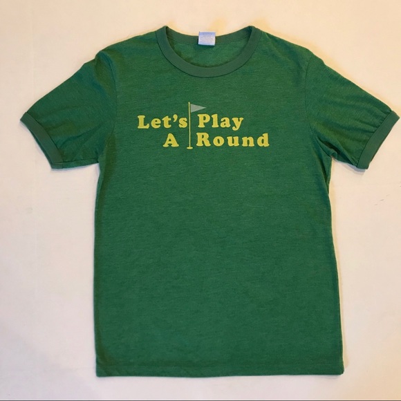 Let's play a round t shirt Clearance
